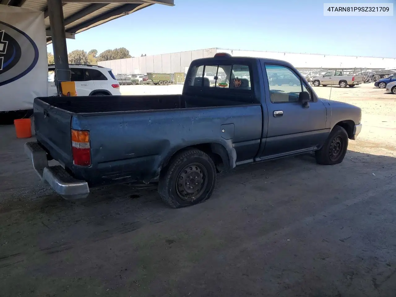 1995 Toyota Pickup 1/2 Ton Short Wheelbase Dx VIN: 4TARN81P9SZ321709 Lot: 61362116