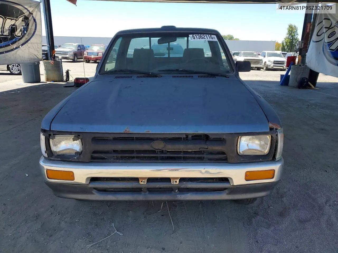 1995 Toyota Pickup 1/2 Ton Short Wheelbase Dx VIN: 4TARN81P9SZ321709 Lot: 61362116