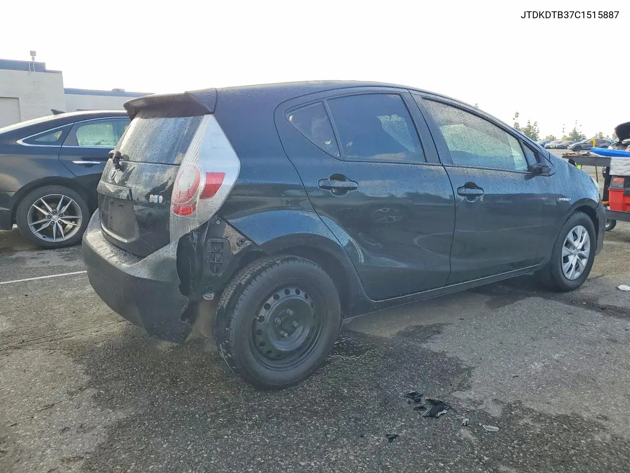 2012 Toyota Prius C One VIN: JTDKDTB37C1515887 Lot: 52171866