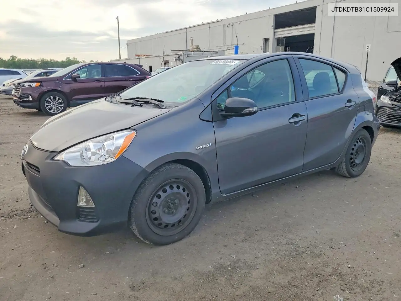 2012 Toyota Prius C Two VIN: JTDKDTB31C1509924 Lot: 58130466