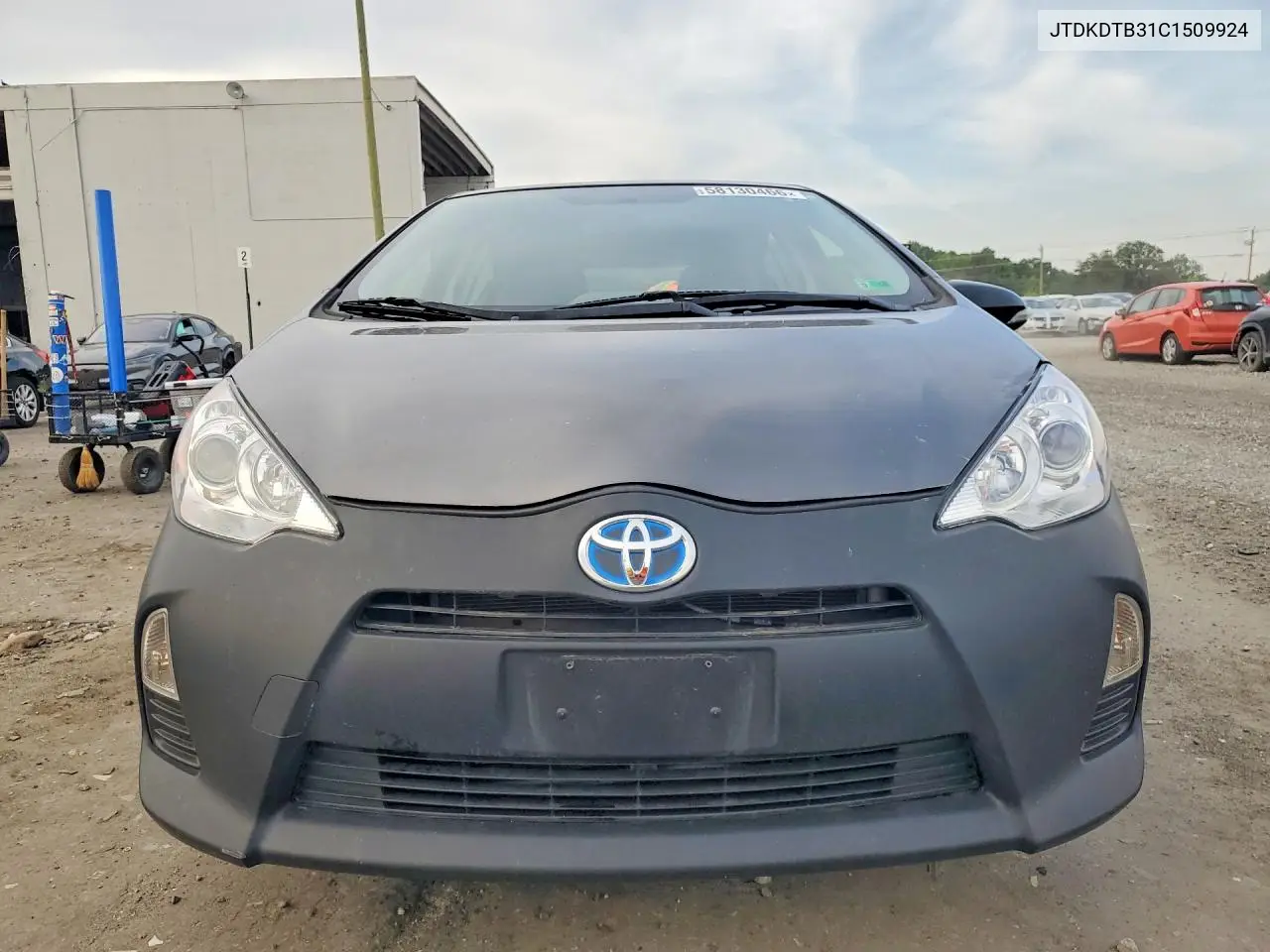 2012 Toyota Prius C Two VIN: JTDKDTB31C1509924 Lot: 58130466