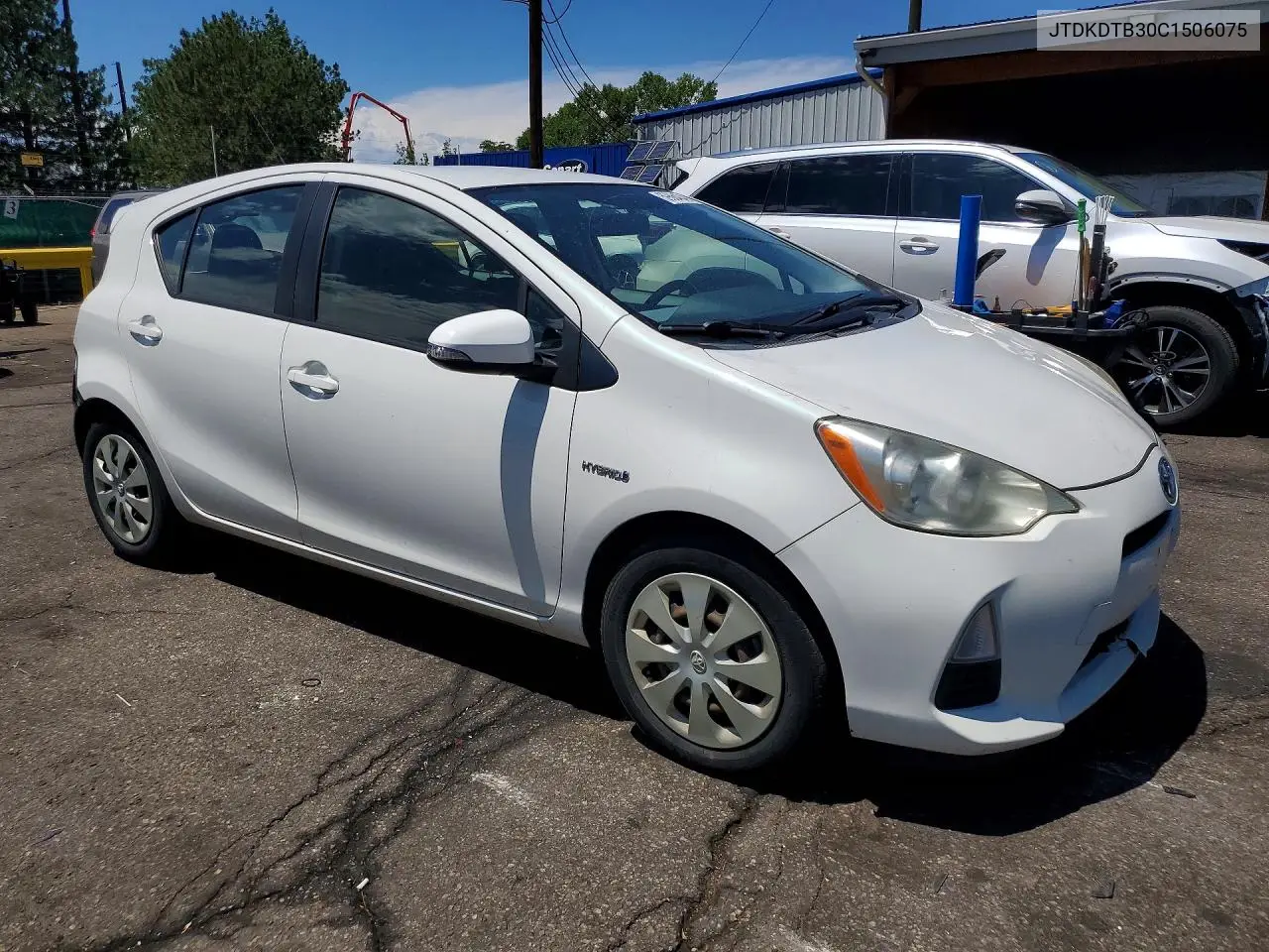 2012 Toyota Prius C Two VIN: JTDKDTB30C1506075 Lot: 59664046