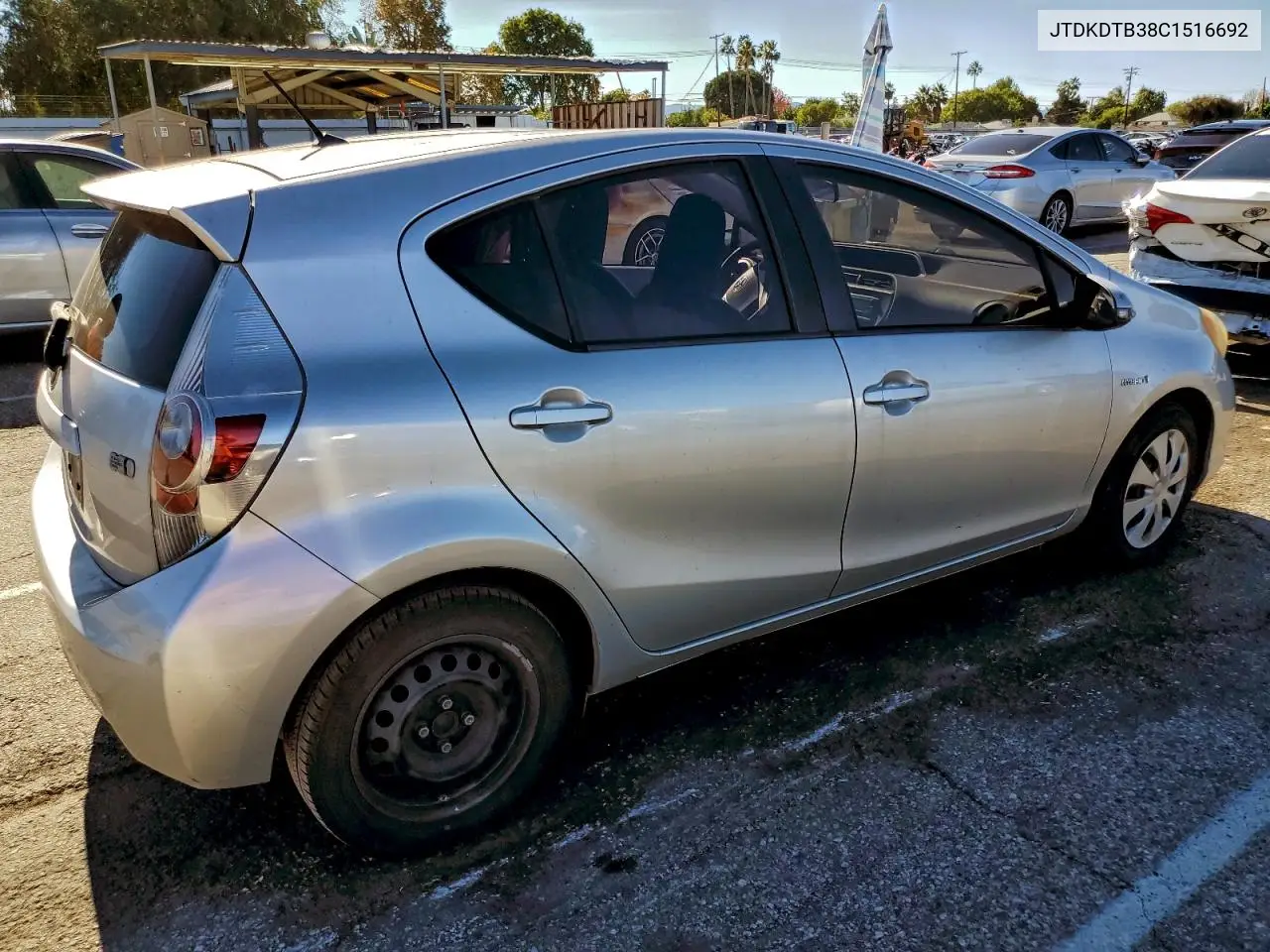 JTDKDTB38C1516692 2012 Toyota Prius C One