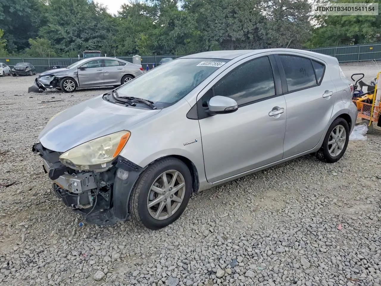 2013 Toyota Prius C Three VIN: JTDKDTB34D1541154 Lot: 60397556