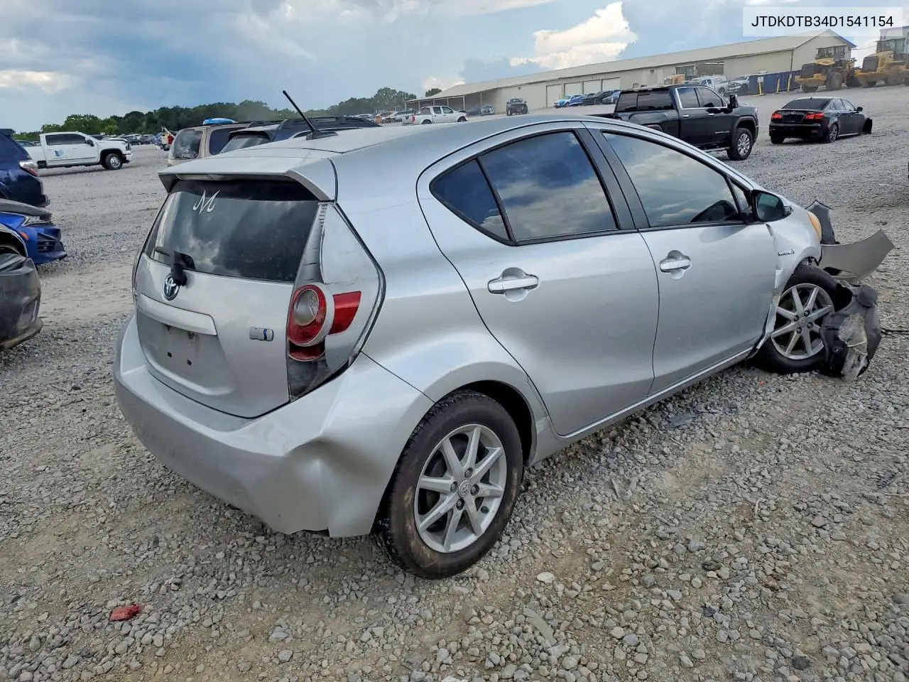 2013 Toyota Prius C Three VIN: JTDKDTB34D1541154 Lot: 60397556