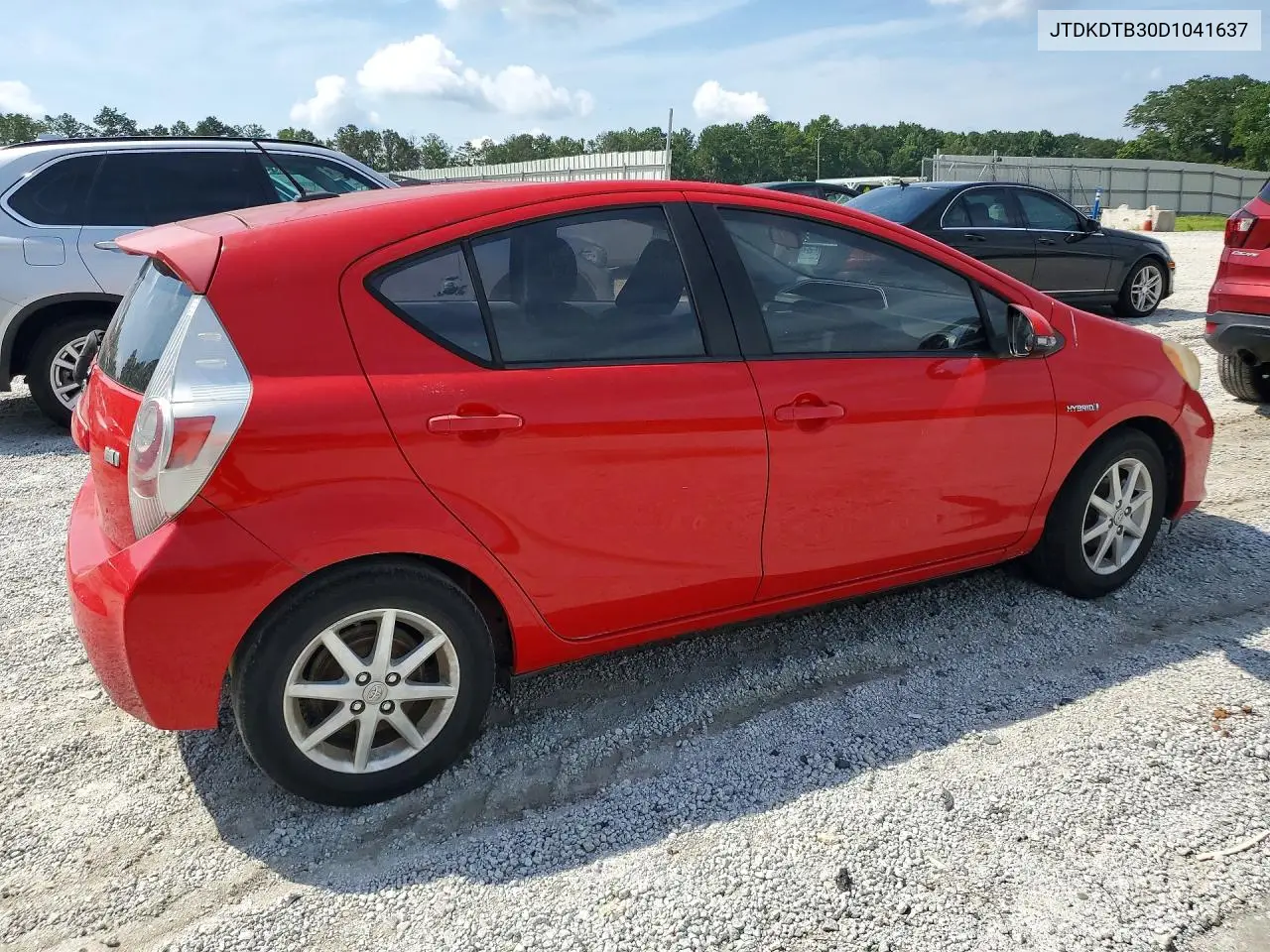 2013 Toyota Prius C Three VIN: JTDKDTB30D1041637 Lot: 60478166