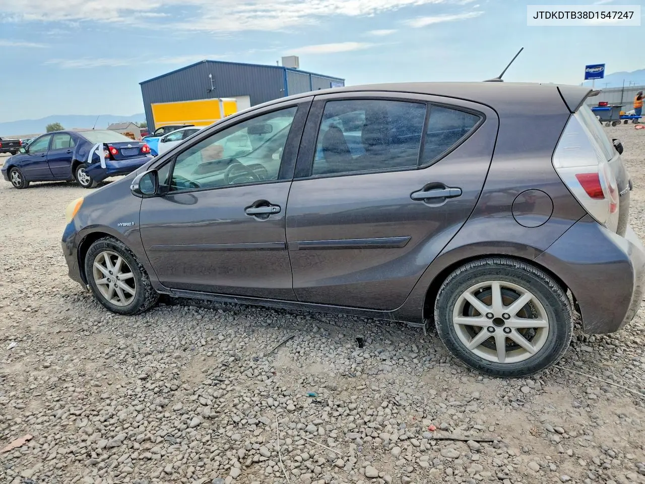 2013 Toyota Prius C Three VIN: JTDKDTB38D1547247 Lot: 60555126