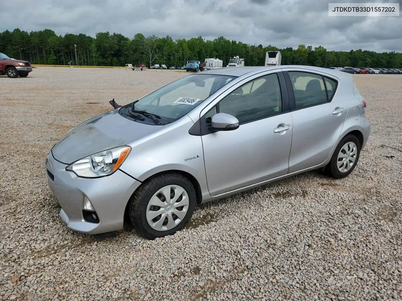 2013 Toyota Prius C Two VIN: JTDKDTB33D1557202 Lot: 60829486