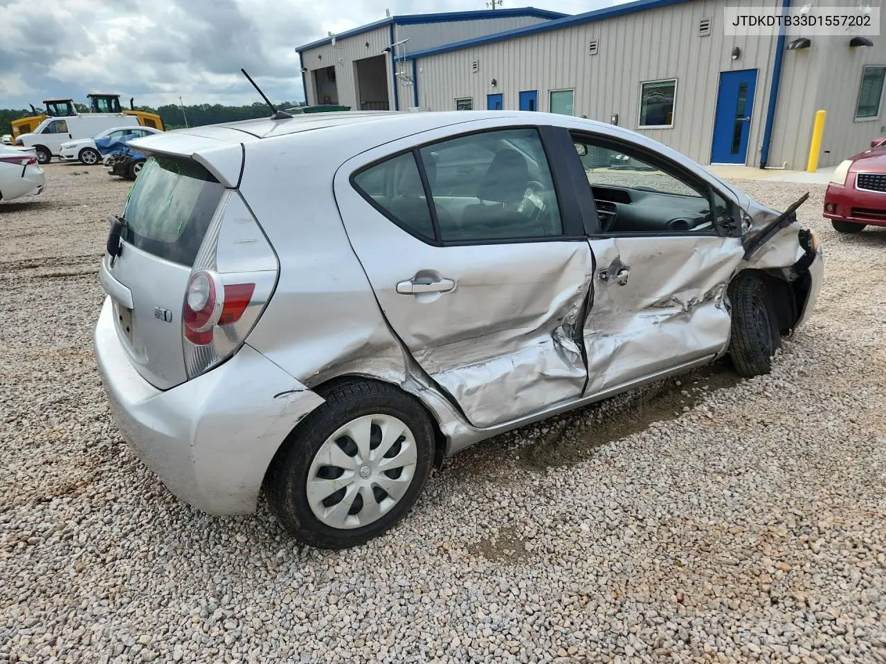 2013 Toyota Prius C Two VIN: JTDKDTB33D1557202 Lot: 60829486