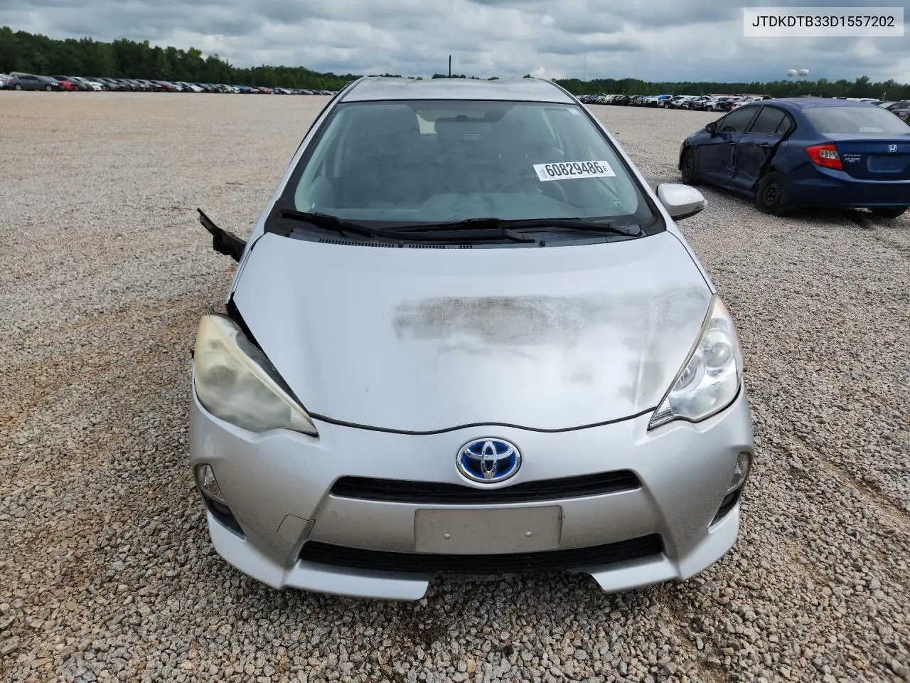 2013 Toyota Prius C Two VIN: JTDKDTB33D1557202 Lot: 60829486