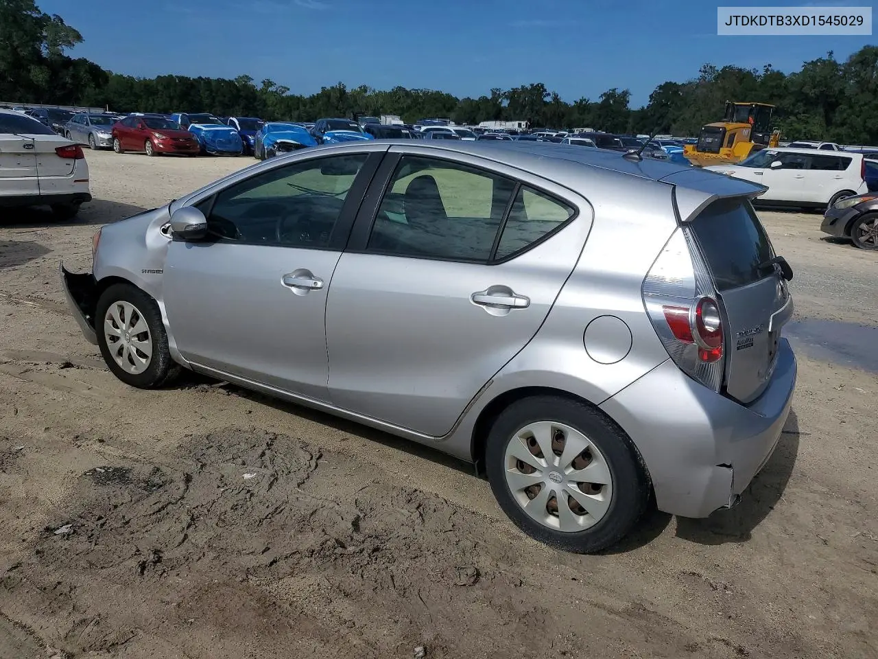 2013 Toyota Prius C Two VIN: JTDKDTB3XD1545029 Lot: 61246886