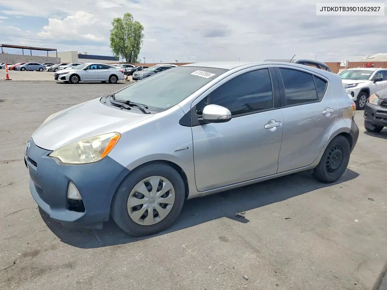 2013 Toyota Prius C Two VIN: JTDKDTB39D1052927 Lot: 61552856