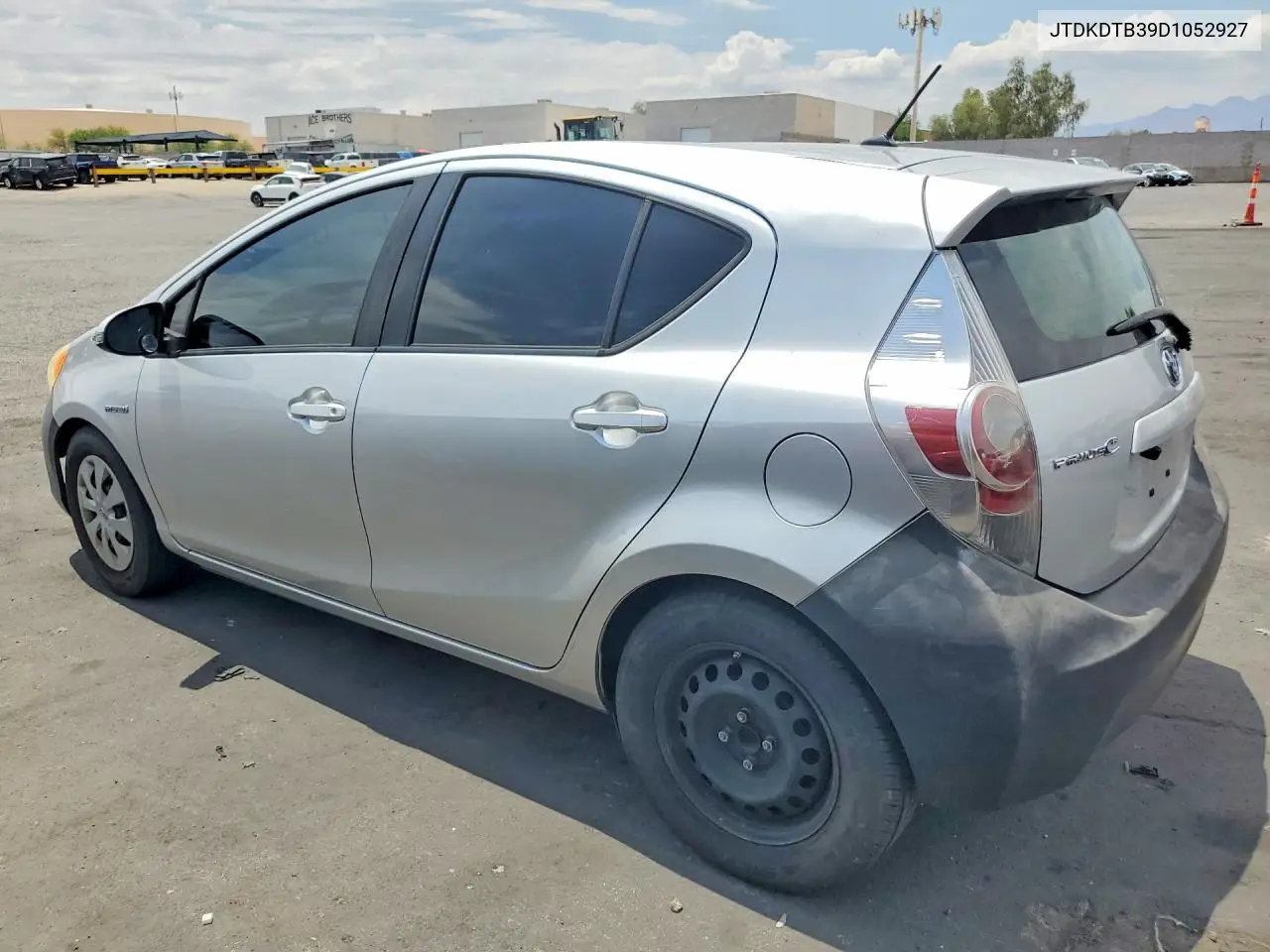 2013 Toyota Prius C Two VIN: JTDKDTB39D1052927 Lot: 61552856