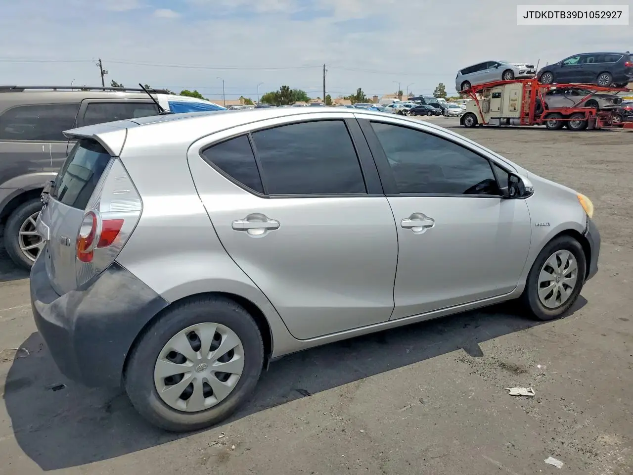 2013 Toyota Prius C Two VIN: JTDKDTB39D1052927 Lot: 61552856