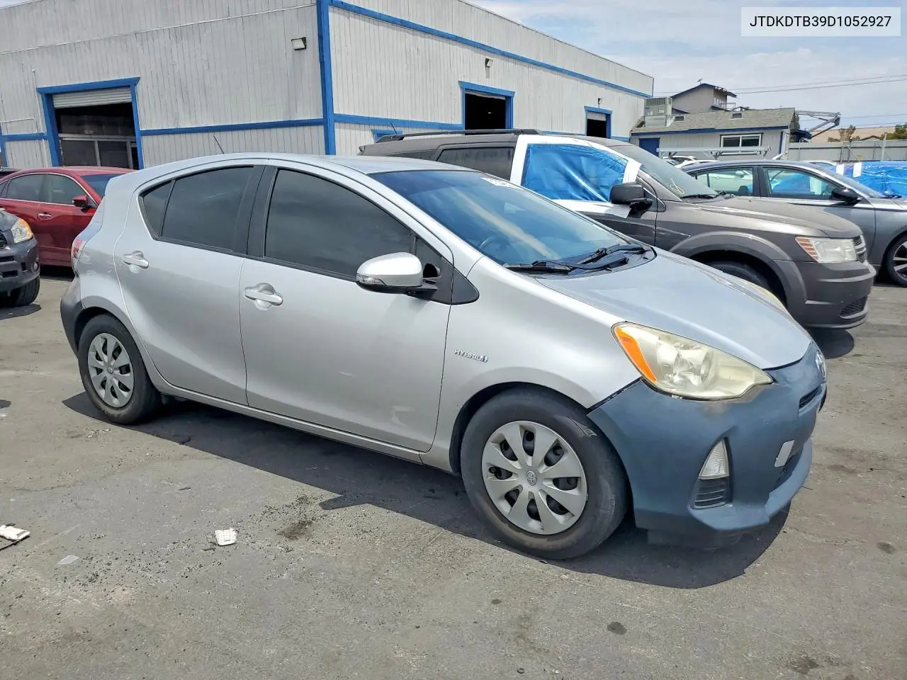 2013 Toyota Prius C Two VIN: JTDKDTB39D1052927 Lot: 61552856