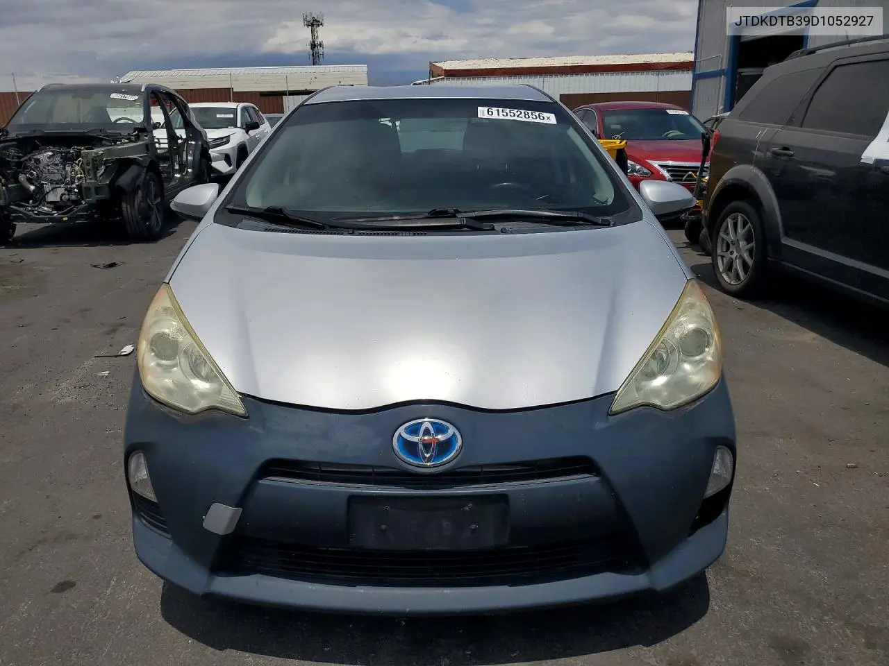 2013 Toyota Prius C Two VIN: JTDKDTB39D1052927 Lot: 61552856