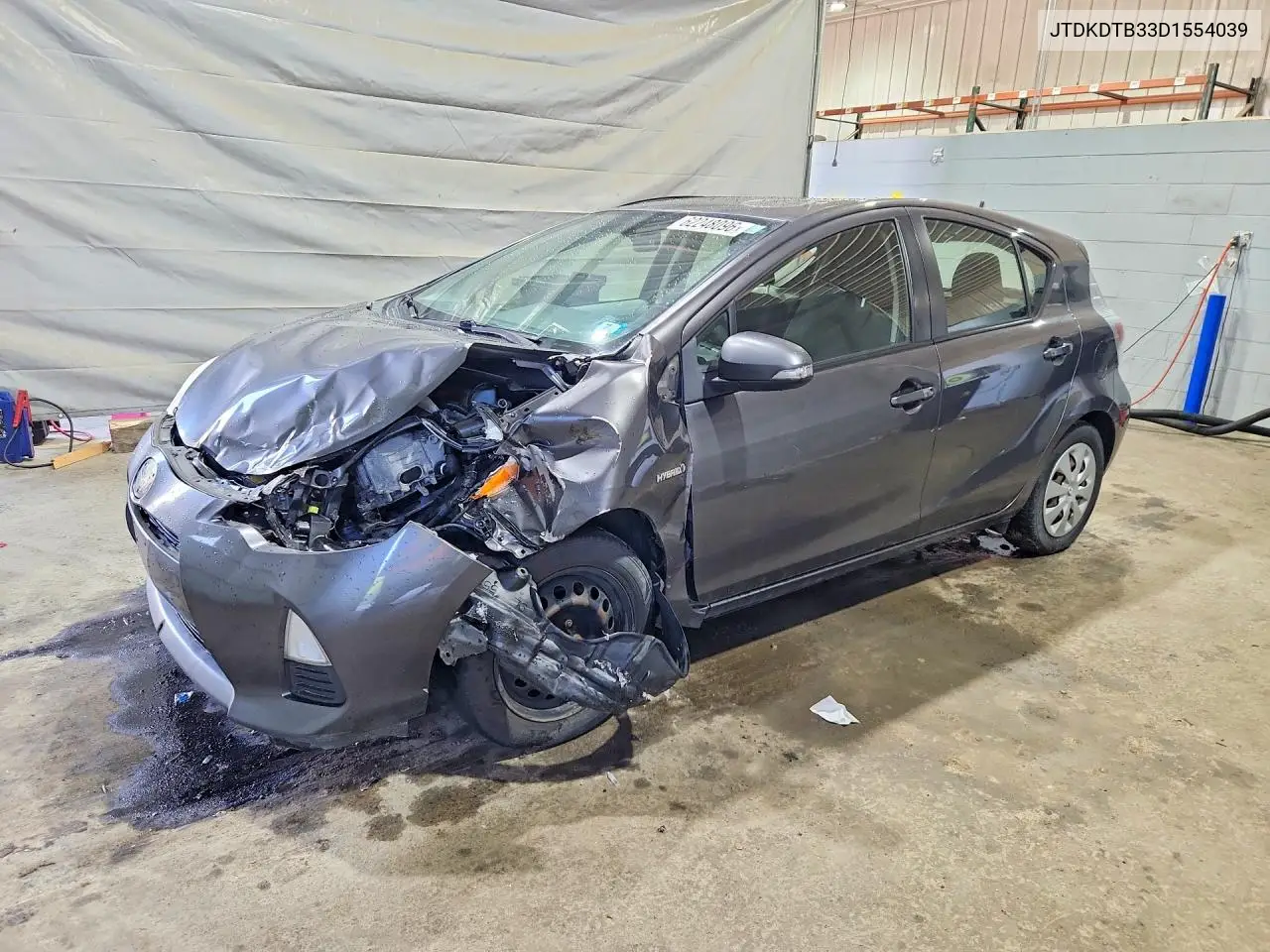 2013 Toyota Prius C Two VIN: JTDKDTB33D1554039 Lot: 62248096