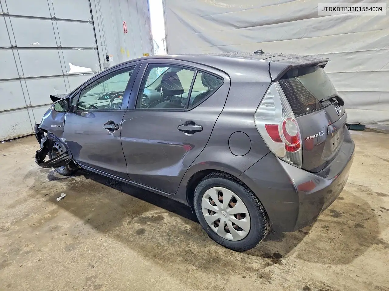 2013 Toyota Prius C Two VIN: JTDKDTB33D1554039 Lot: 62248096