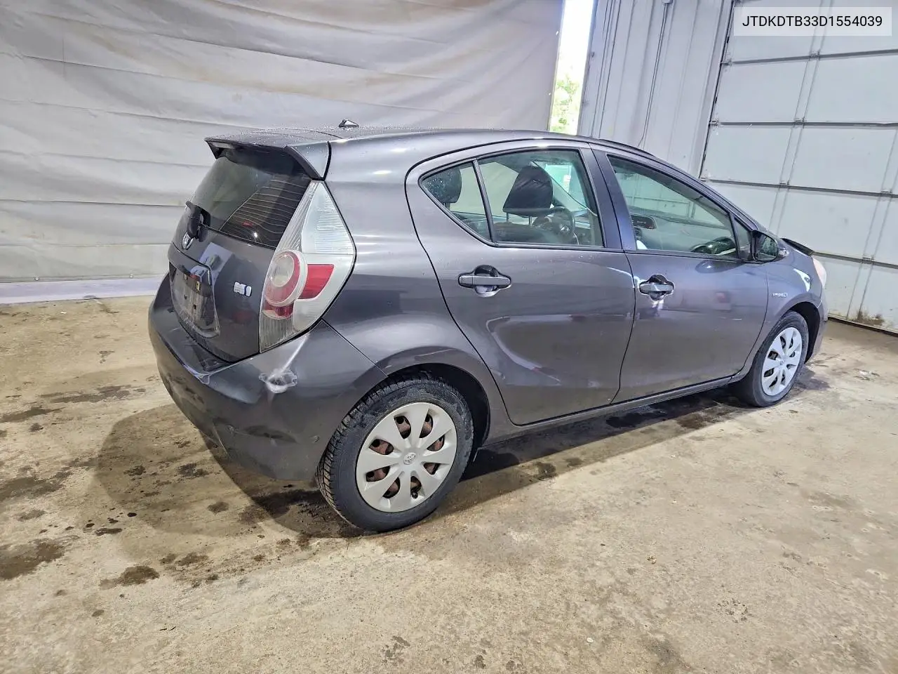 2013 Toyota Prius C Two VIN: JTDKDTB33D1554039 Lot: 62248096