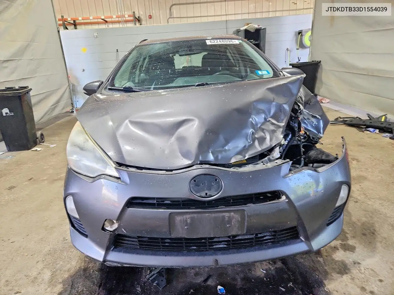 2013 Toyota Prius C Two VIN: JTDKDTB33D1554039 Lot: 62248096