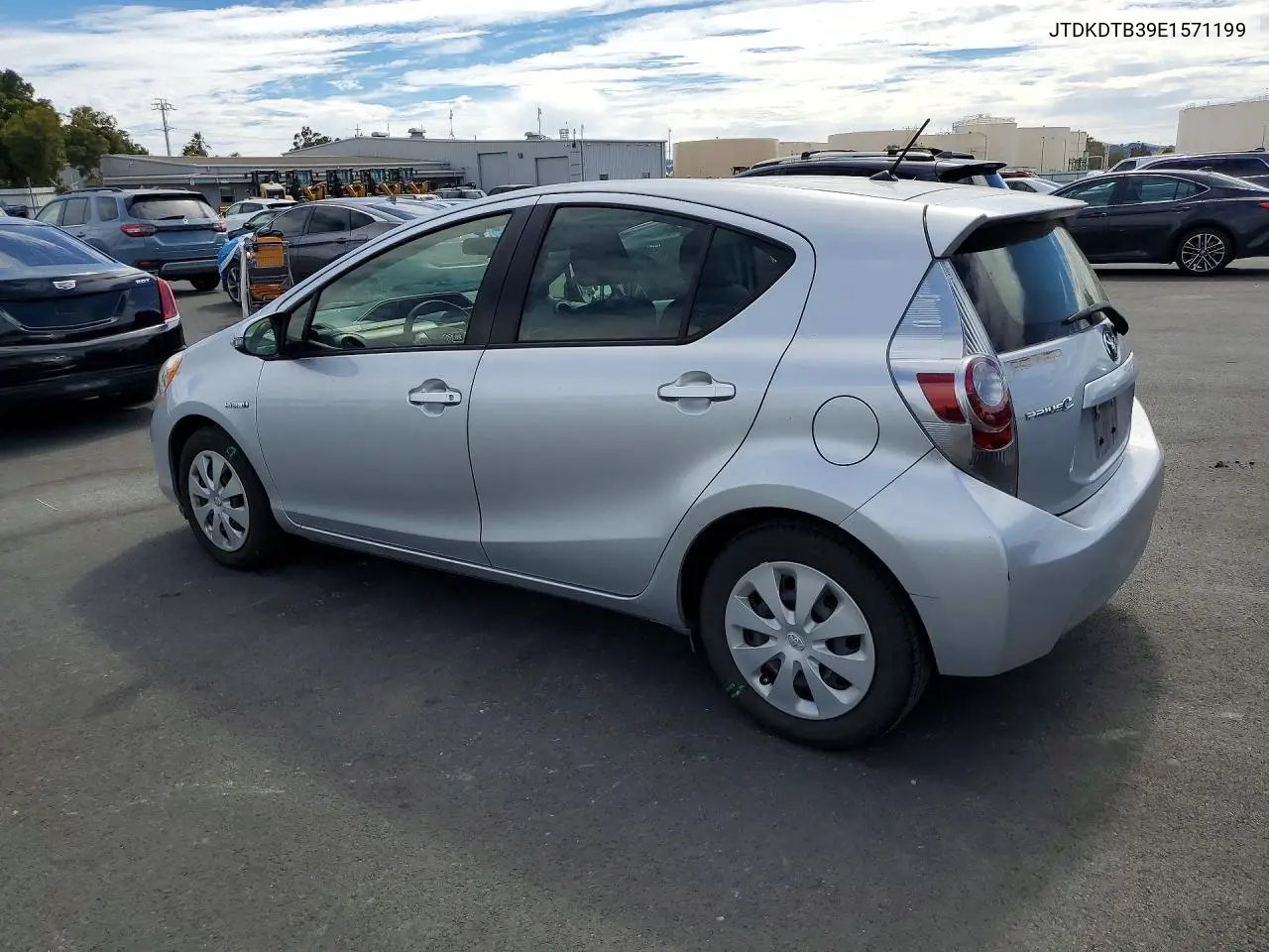 2014 Toyota Prius C Two VIN: JTDKDTB39E1571199 Lot: 61830966