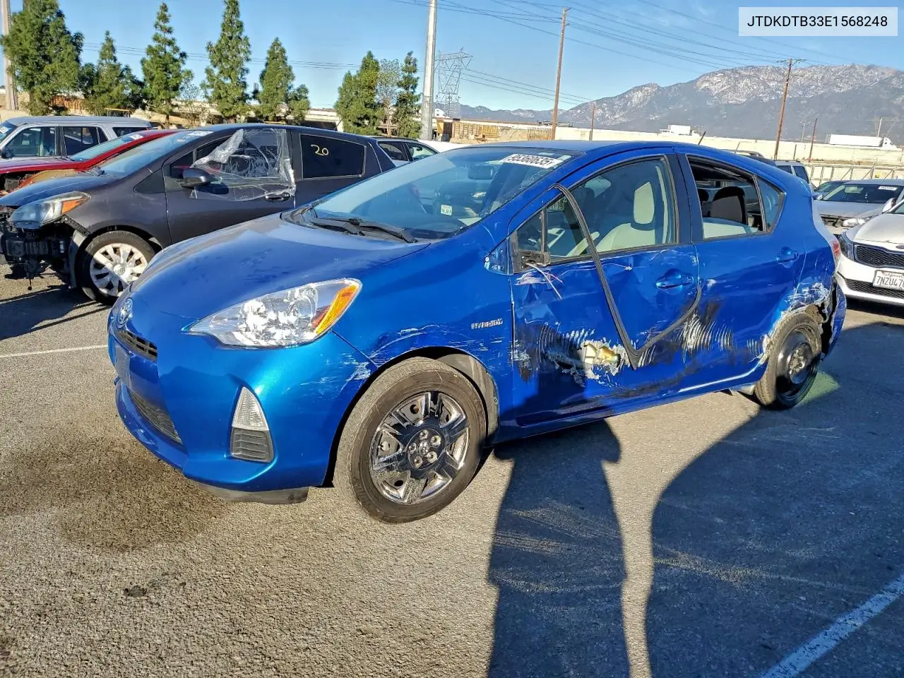 JTDKDTB33E1568248 2014 Toyota Prius C