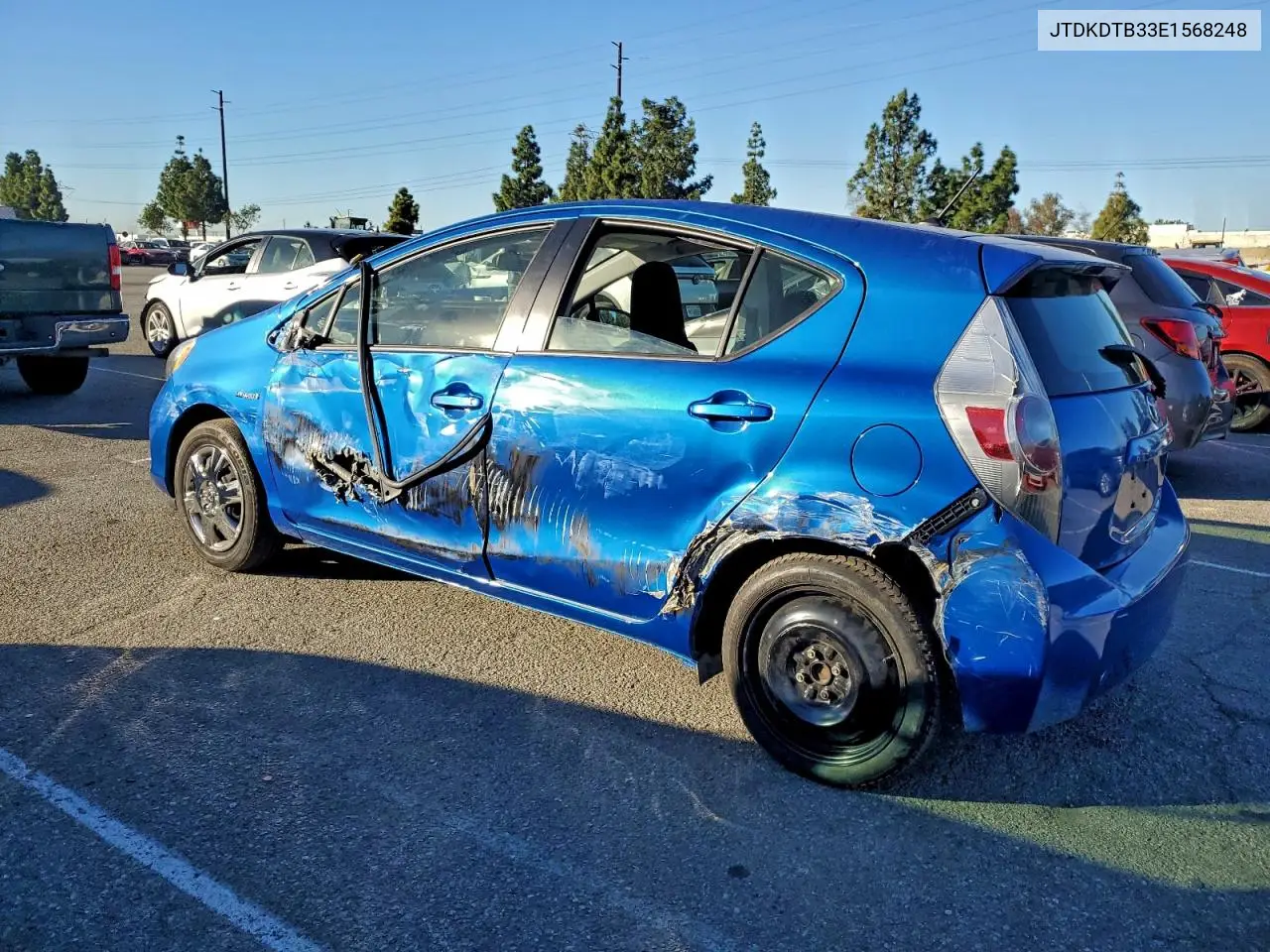 JTDKDTB33E1568248 2014 Toyota Prius C