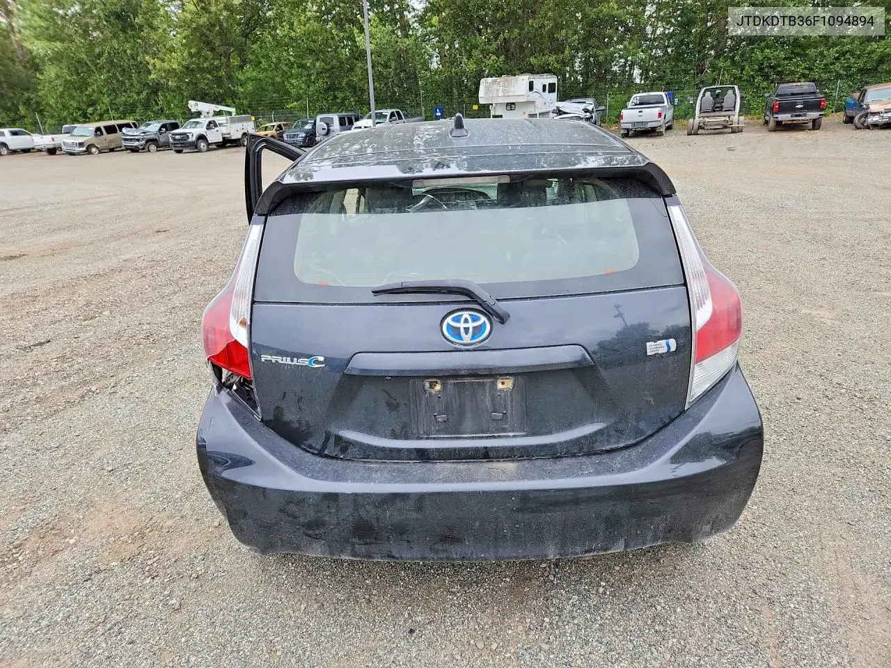 2015 Toyota Prius C Four VIN: JTDKDTB36F1094894 Lot: 60279736