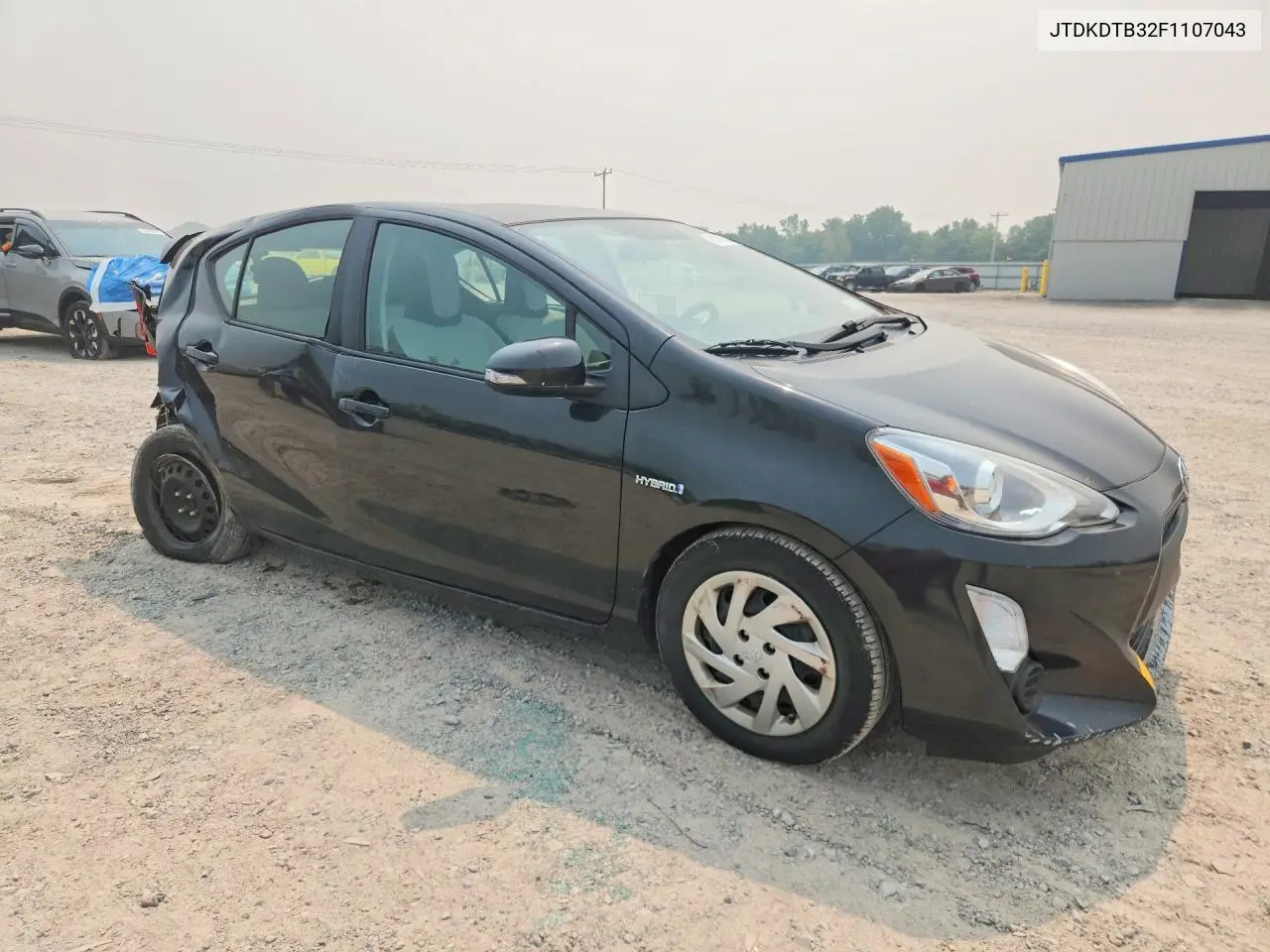 2015 Toyota Prius C One VIN: JTDKDTB32F1107043 Lot: 61418366