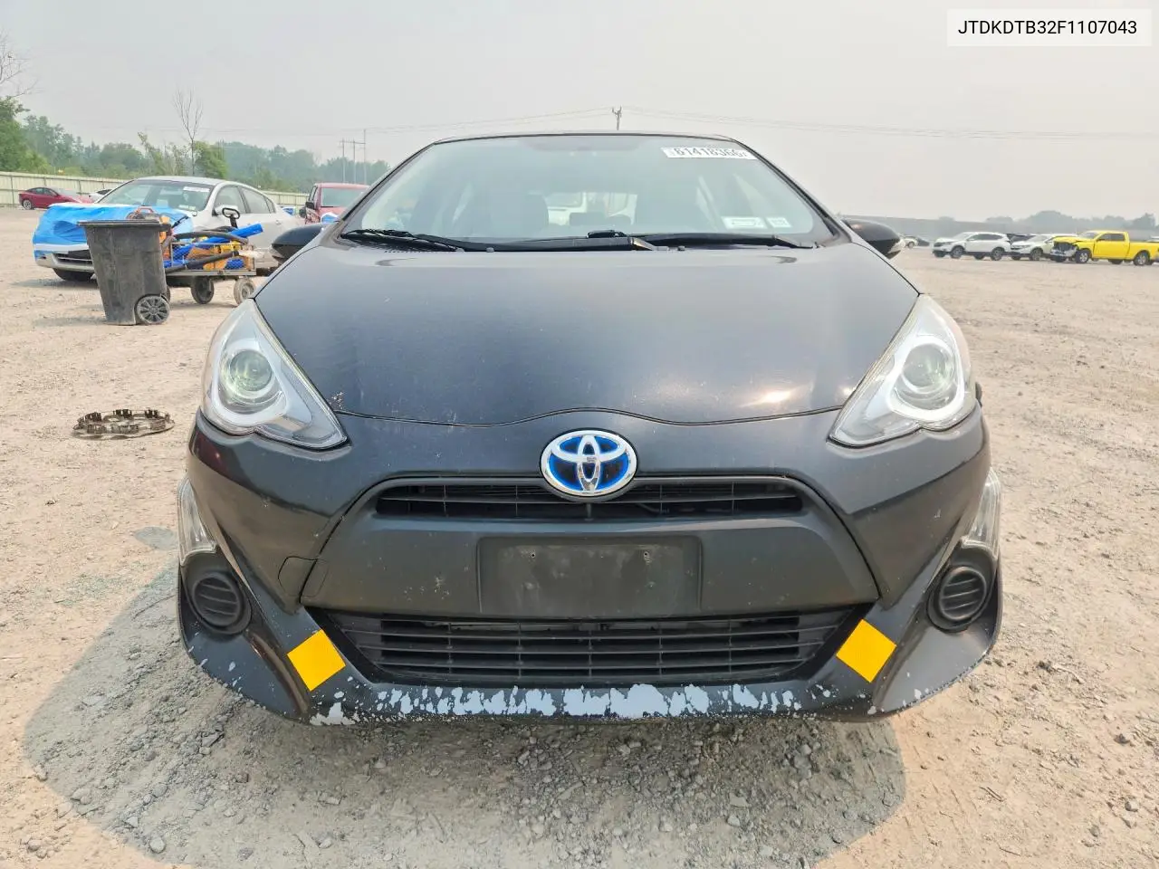 2015 Toyota Prius C One VIN: JTDKDTB32F1107043 Lot: 61418366