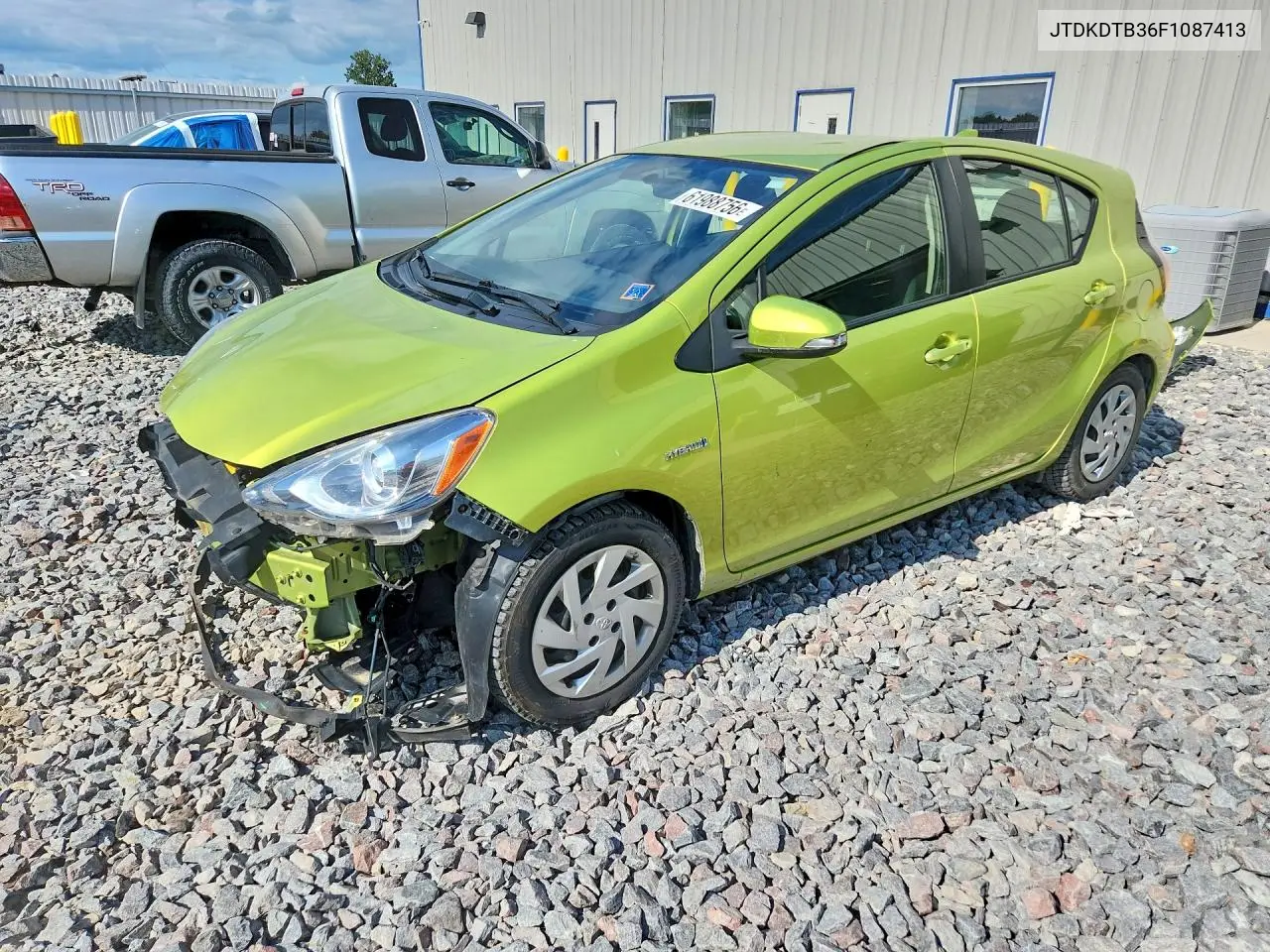 2015 Toyota Prius C Three VIN: JTDKDTB36F1087413 Lot: 61988756