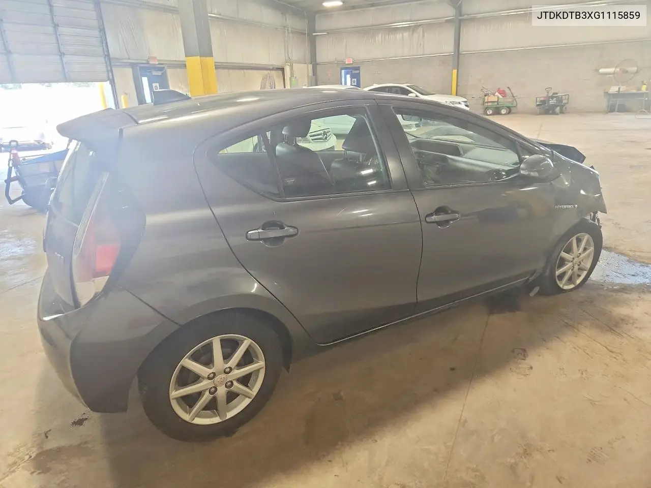2016 Toyota Prius C Four VIN: JTDKDTB3XG1115859 Lot: 60926716