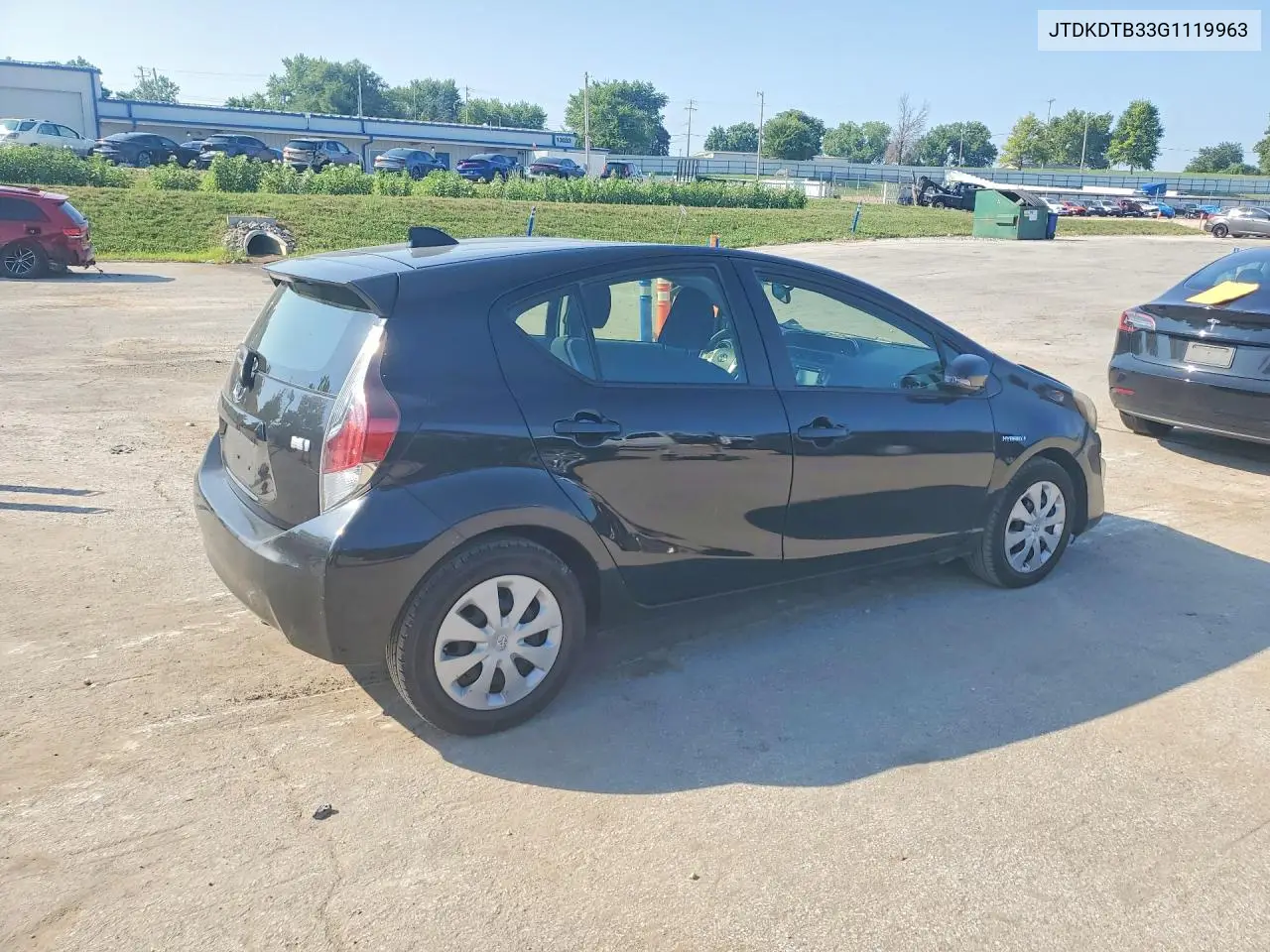 2016 Toyota Prius C Two VIN: JTDKDTB33G1119963 Lot: 62140116