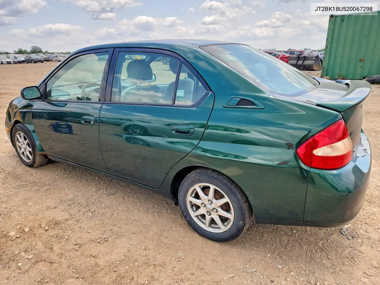 2002 Toyota Prius Base VIN: JT2BK18U520067298 Lot: 61585986