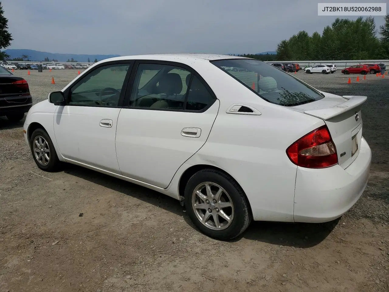 2002 Toyota Prius Base VIN: JT2BK18U520062988 Lot: 61805636