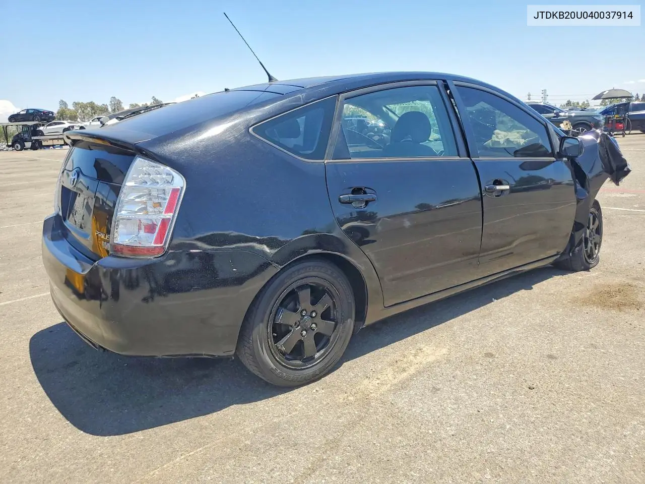 2004 Toyota Prius Base VIN: JTDKB20U040037914 Lot: 61226586
