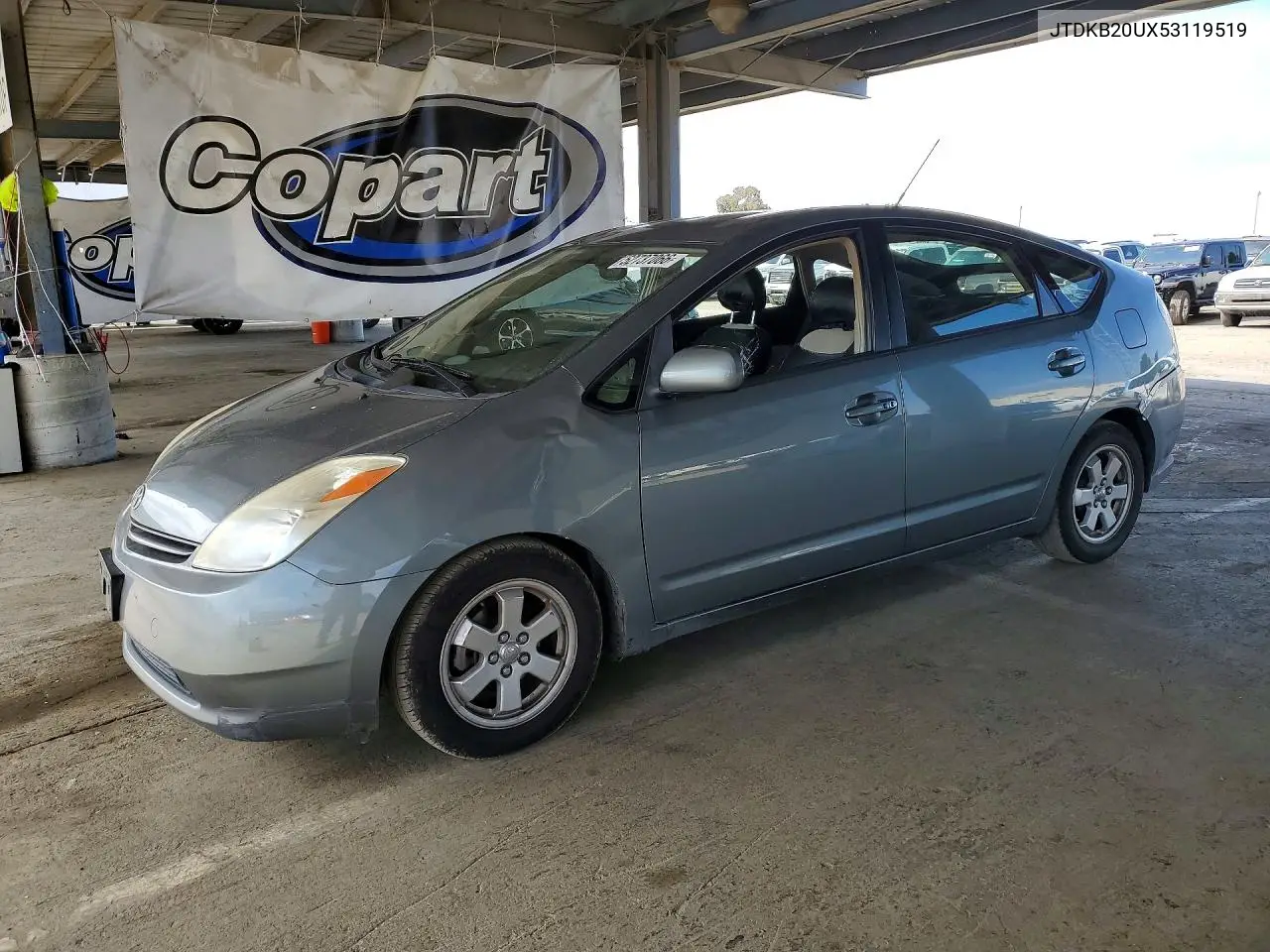 2005 Toyota Prius Base VIN: JTDKB20UX53119519 Lot: 52737066