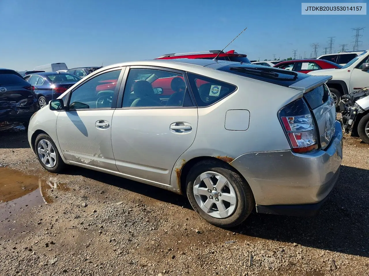 2005 Toyota Prius Base VIN: JTDKB20U353014157 Lot: 56870106