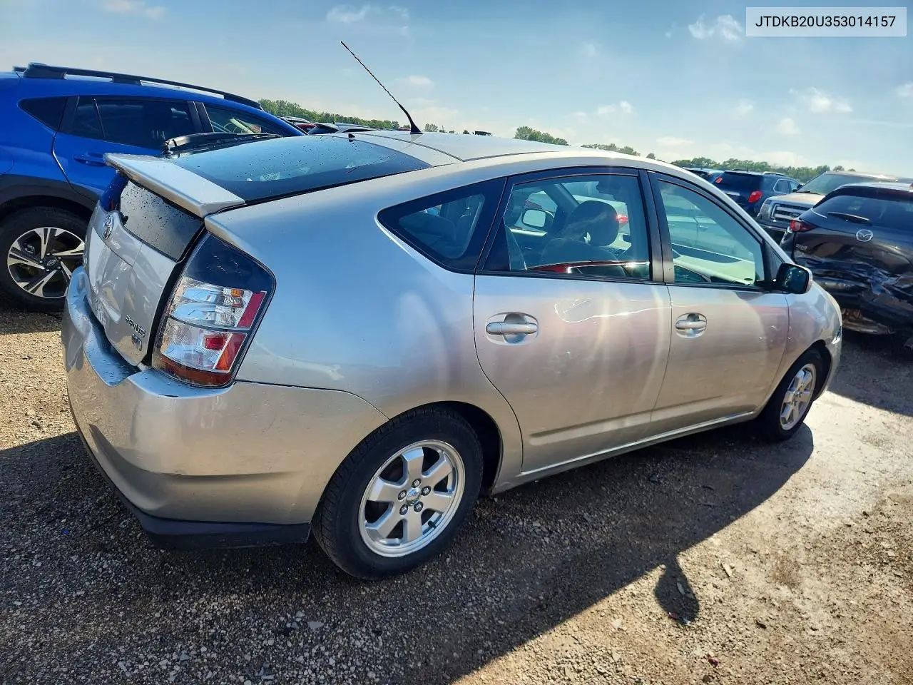 2005 Toyota Prius Base VIN: JTDKB20U353014157 Lot: 56870106