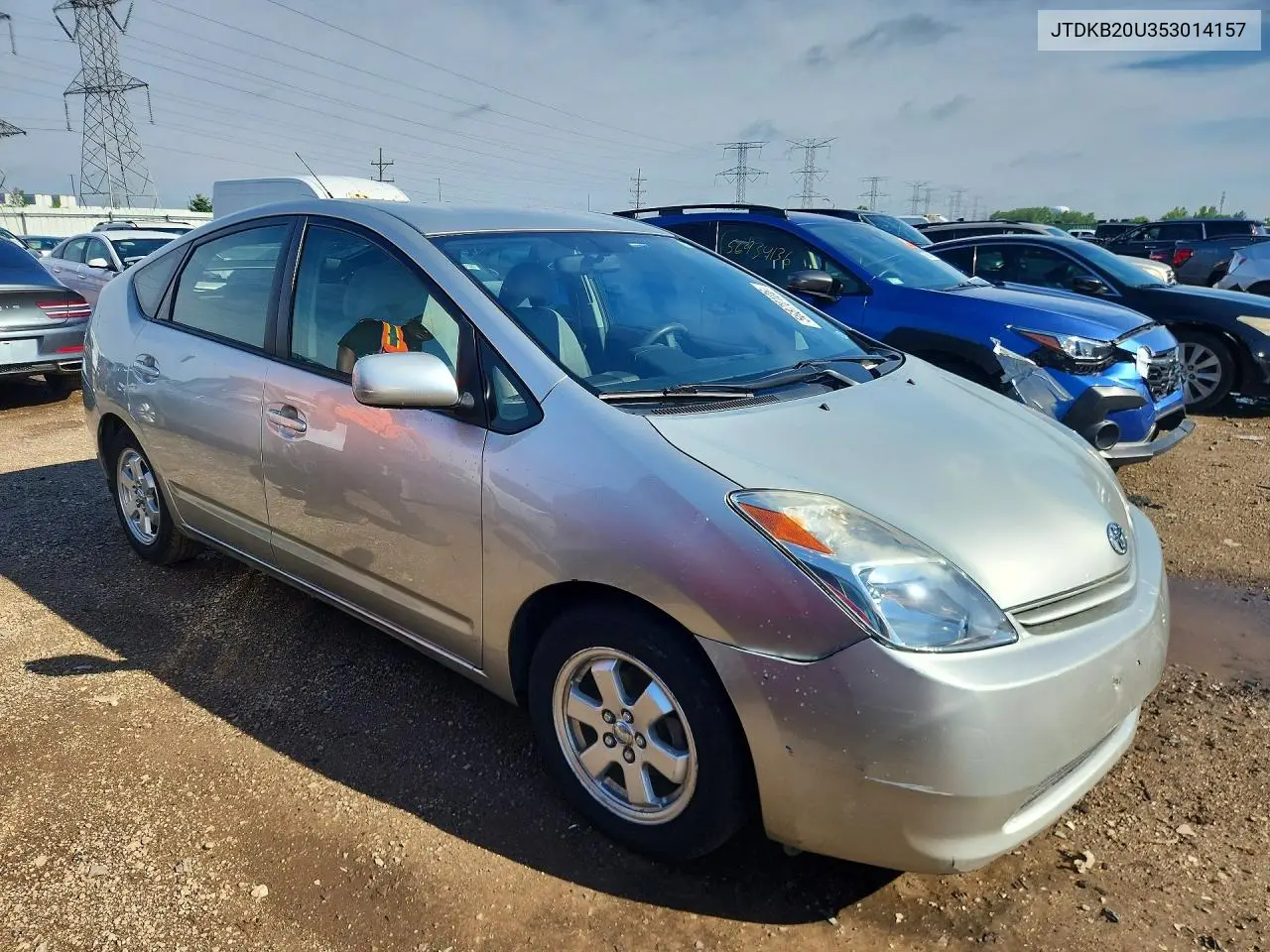 2005 Toyota Prius Base VIN: JTDKB20U353014157 Lot: 56870106