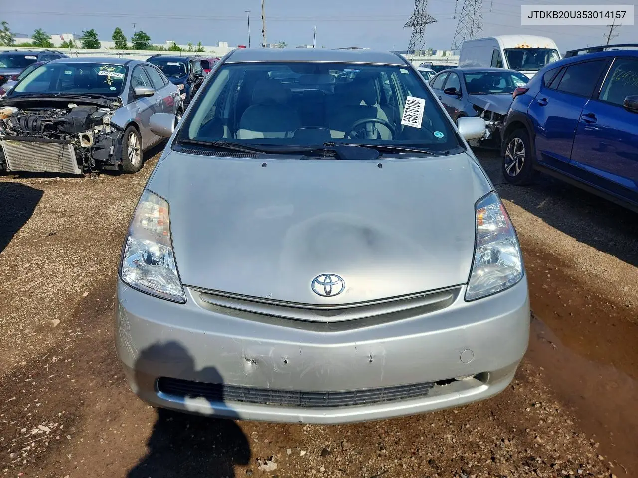2005 Toyota Prius Base VIN: JTDKB20U353014157 Lot: 56870106