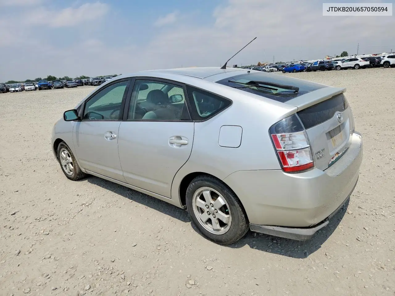 2005 Toyota Prius Base VIN: JTDKB20U657050594 Lot: 57920766