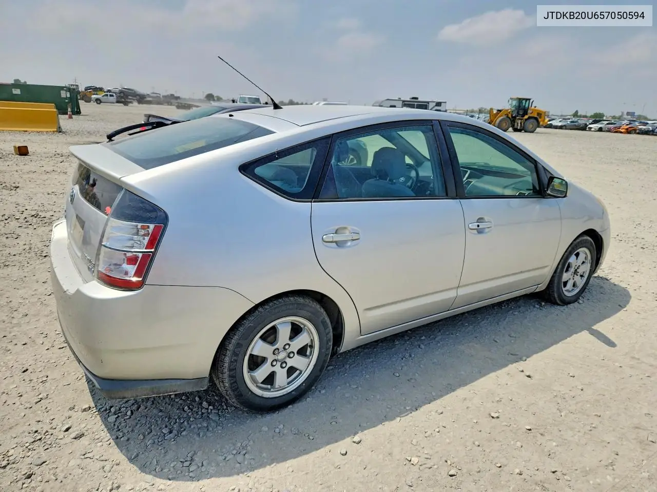 2005 Toyota Prius Base VIN: JTDKB20U657050594 Lot: 57920766