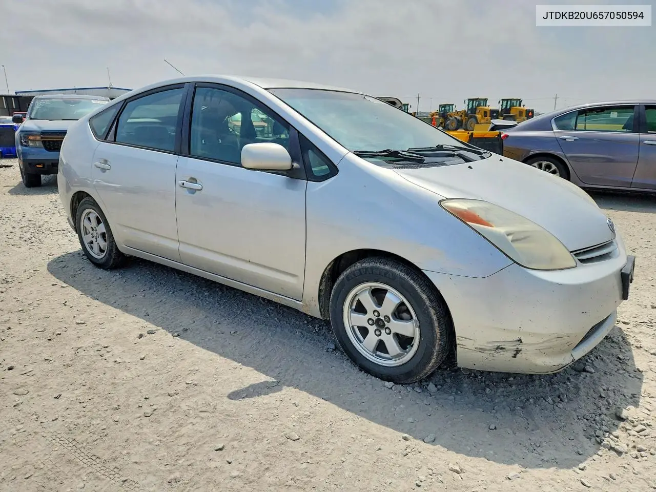 2005 Toyota Prius Base VIN: JTDKB20U657050594 Lot: 57920766