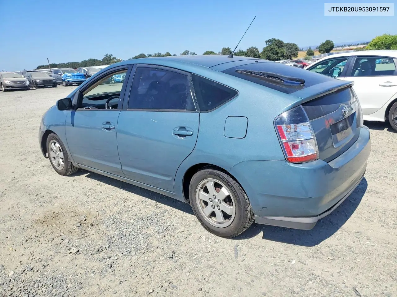 2005 Toyota Prius Base VIN: JTDKB20U953091597 Lot: 58317396