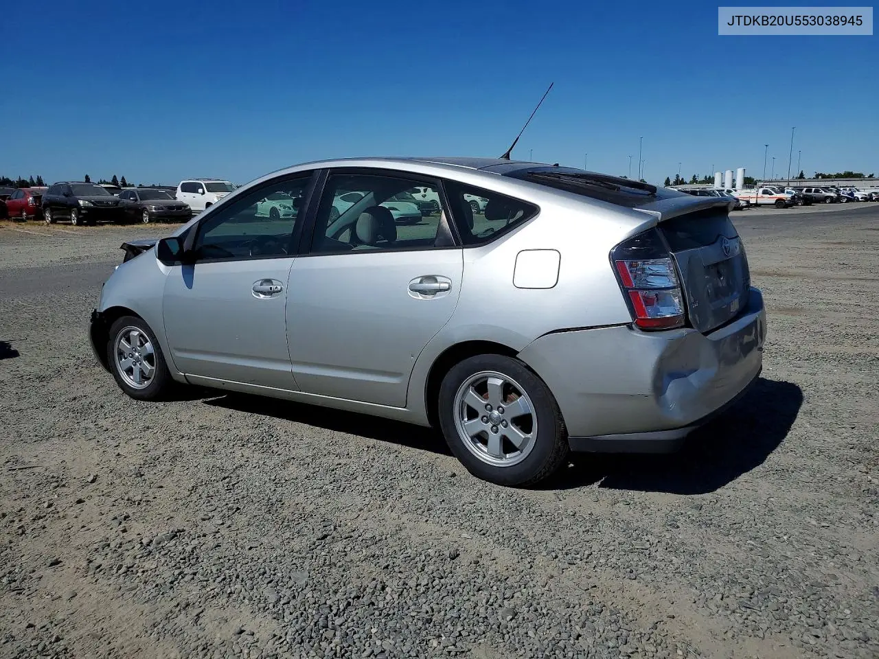 2005 Toyota Prius Base VIN: JTDKB20U553038945 Lot: 58381016