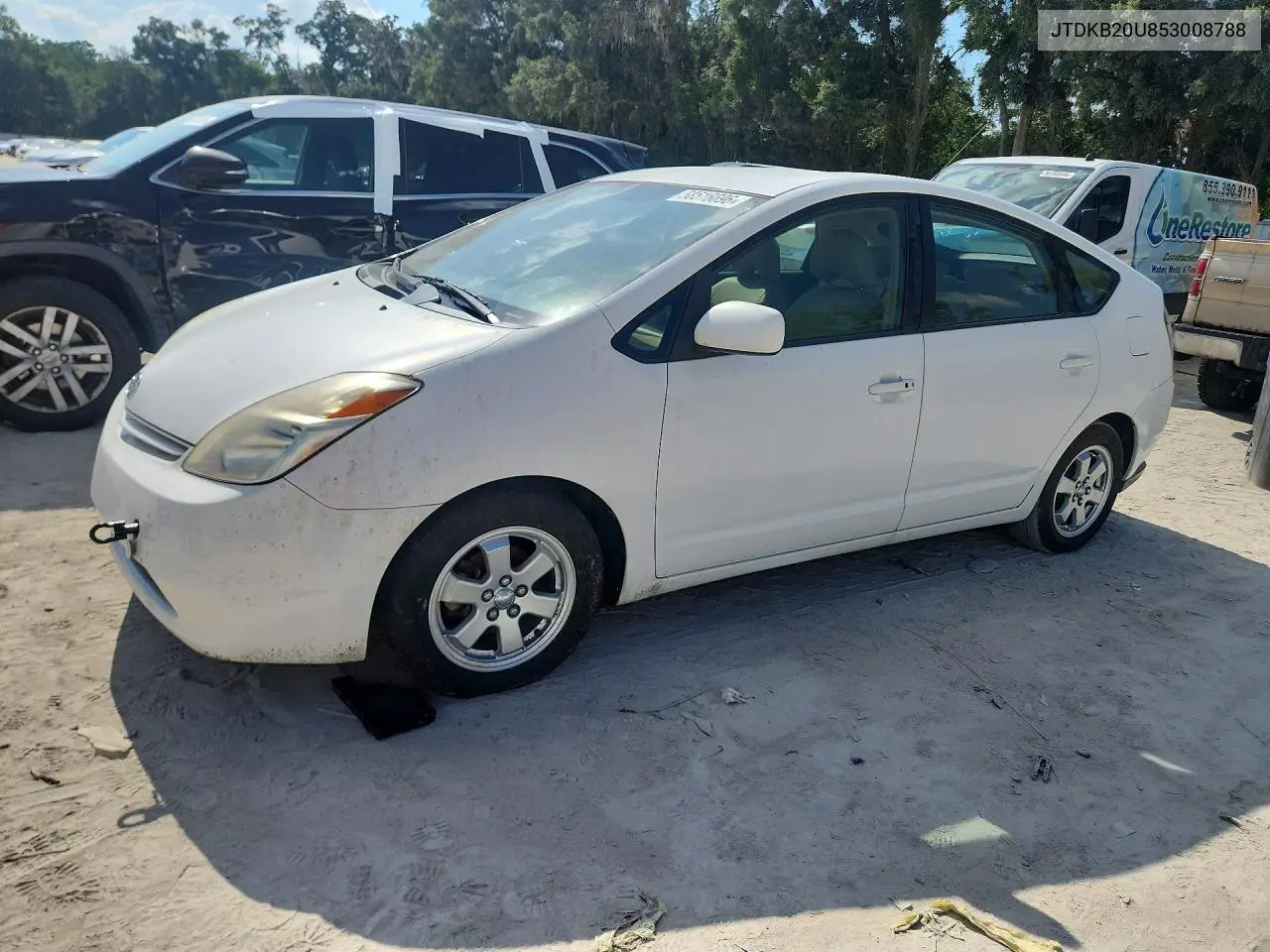 2005 Toyota Prius Base VIN: JTDKB20U853008788 Lot: 58516696