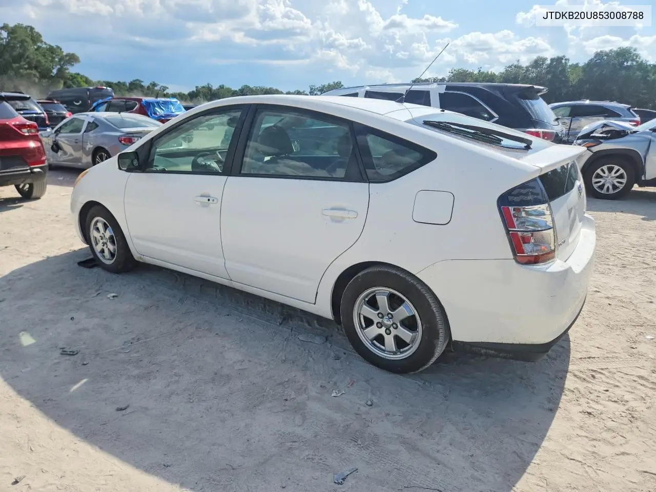 2005 Toyota Prius Base VIN: JTDKB20U853008788 Lot: 58516696