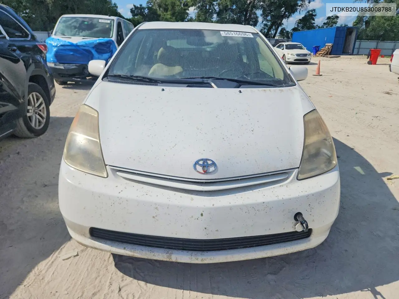 2005 Toyota Prius Base VIN: JTDKB20U853008788 Lot: 58516696