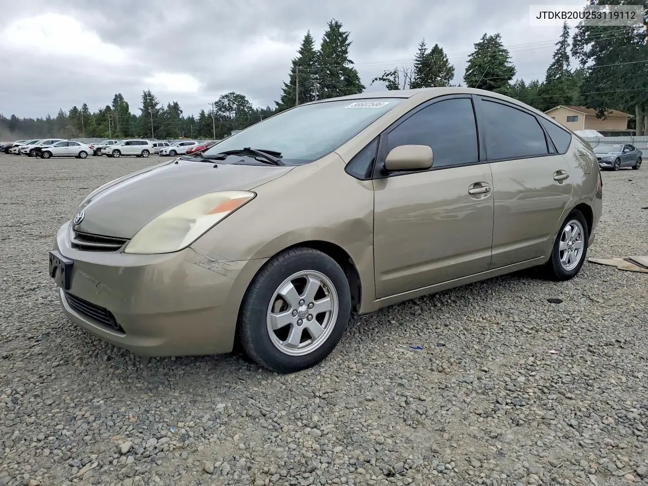 2005 Toyota Prius Base VIN: JTDKB20U253119112 Lot: 58602586